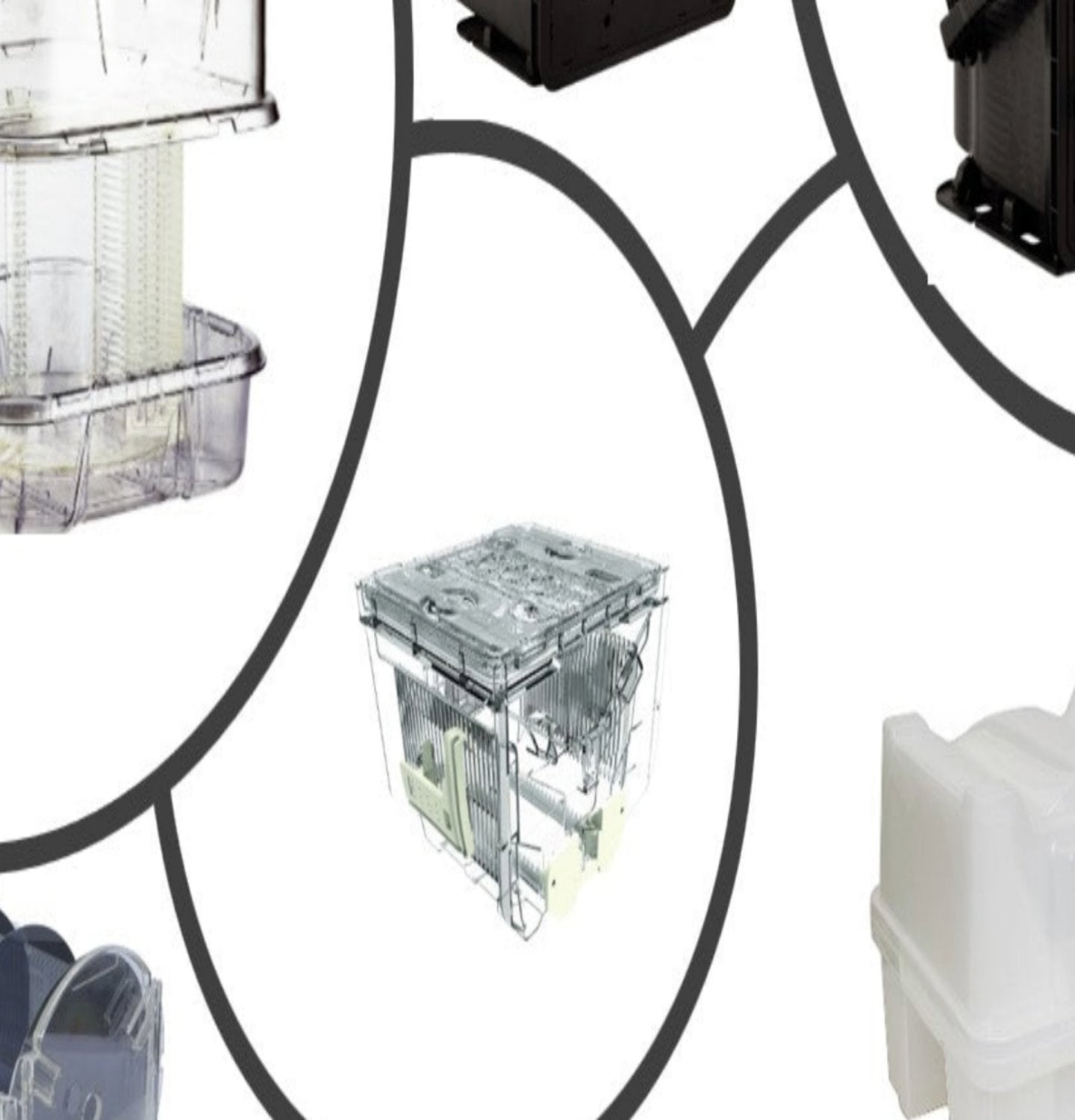 Wafer carrier (Tray, Cassette, FOSB, FOUP, JAR BOX, MASK CASE...)