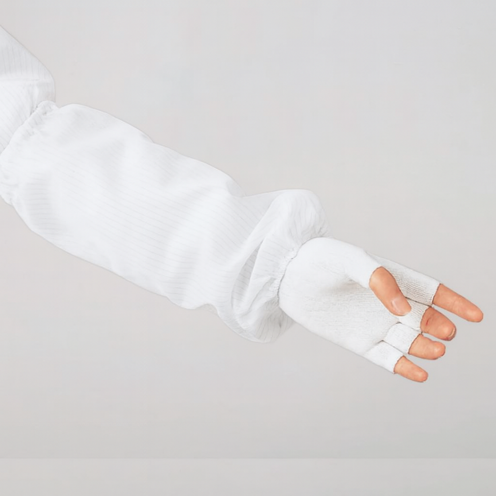 ESD Arm Sleeves (Polyester); ISO Class 3+