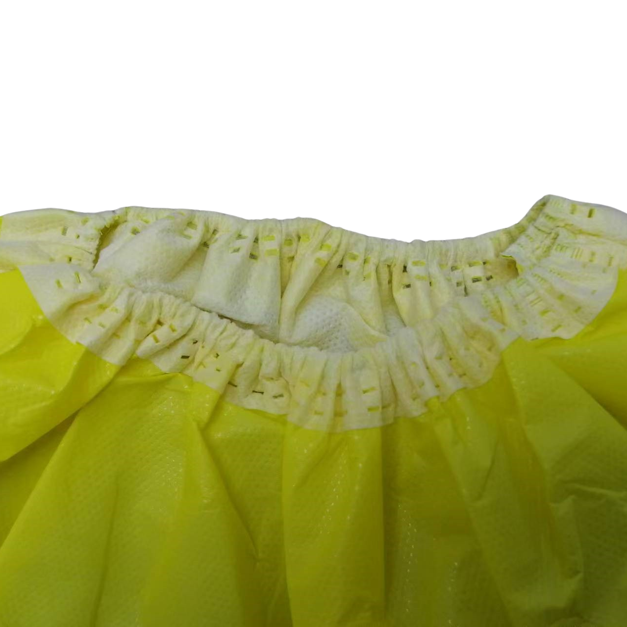 Disposable Chemical Resistant Shoe Covers, Yellow