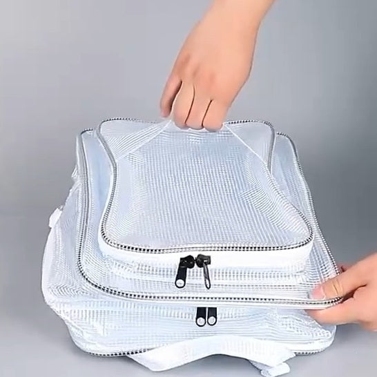 Clear ESD-Safe PVC Cleanroom Backpack