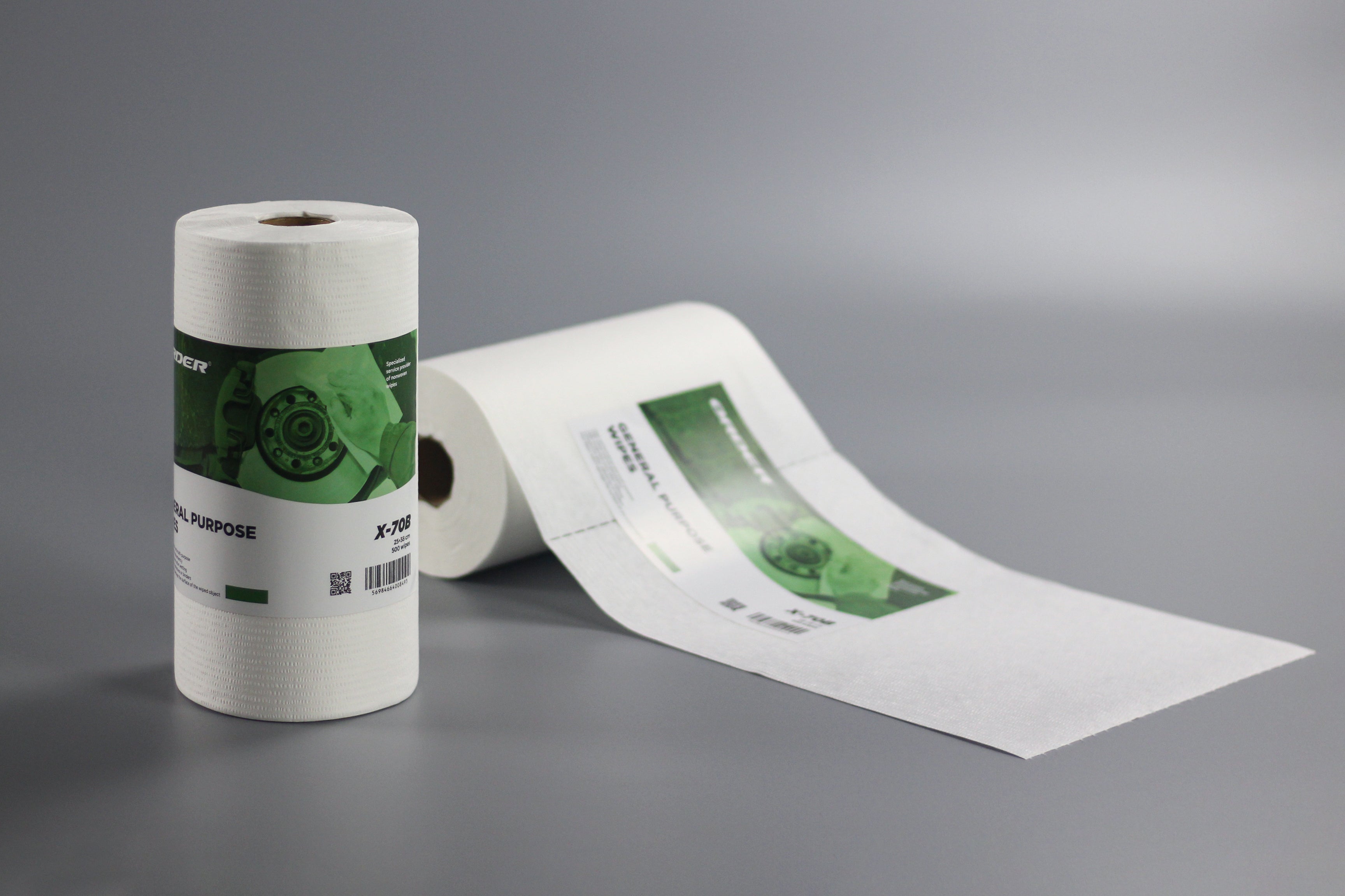 Industrial Cleaning Jumbo Roll Wipes