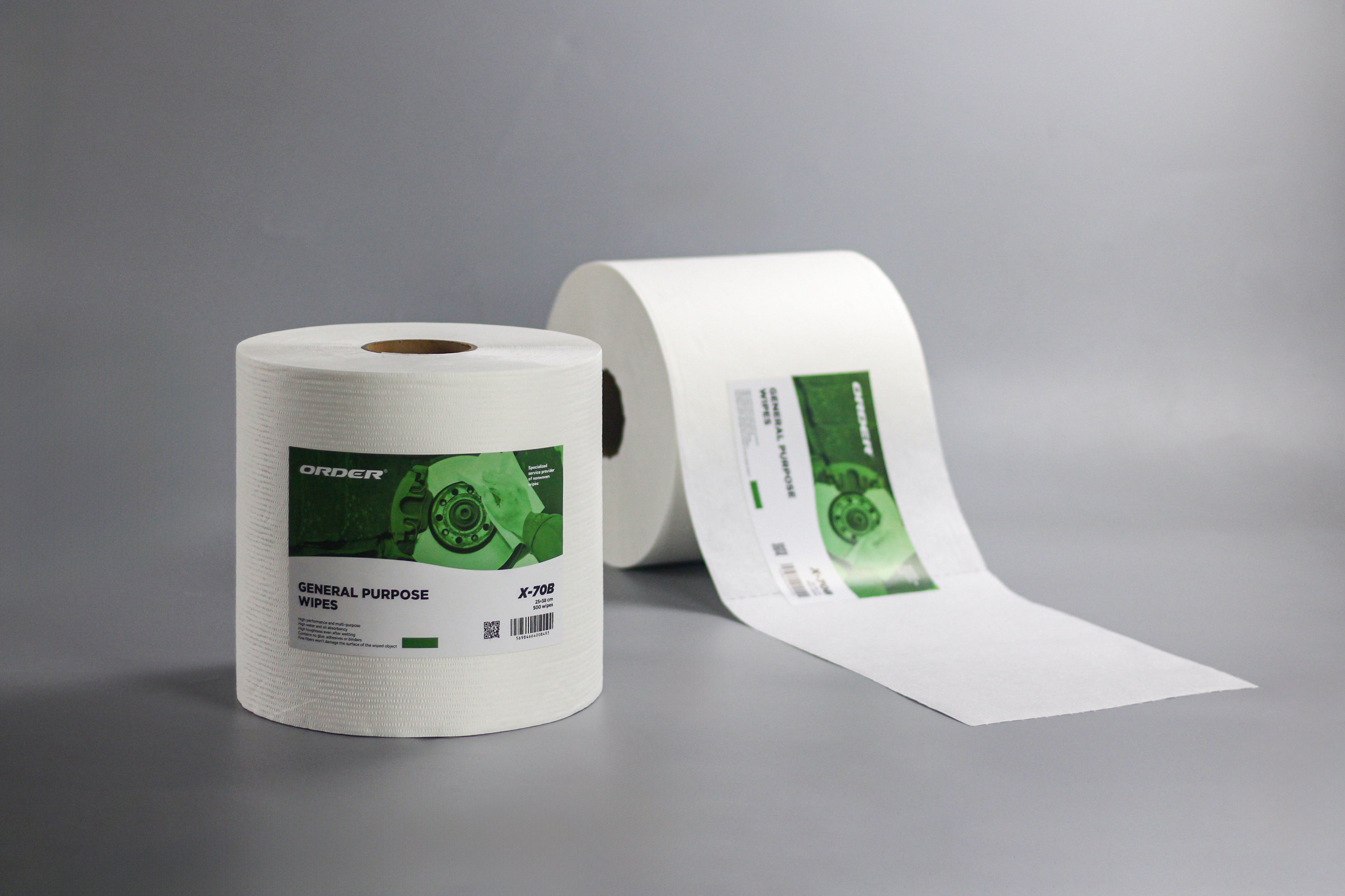 Industrial Cleaning Jumbo Roll Wipes