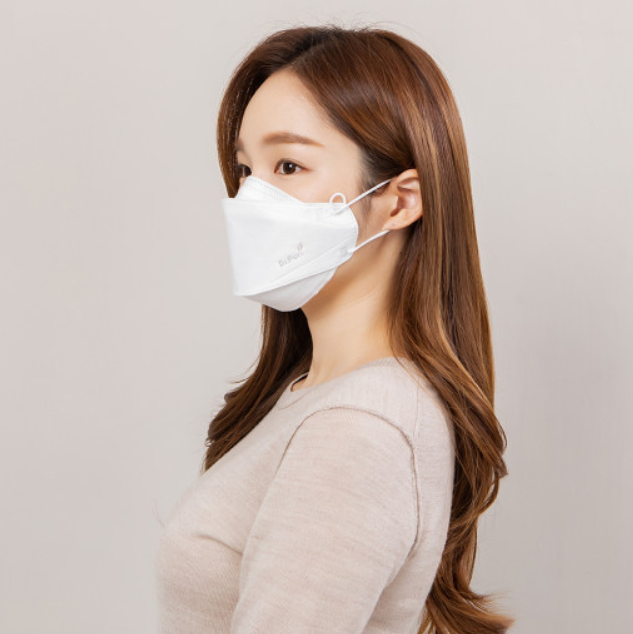 Dr. Puri KF94 Micro-dust Protection Premium Mask (White/Black, S, M, L)