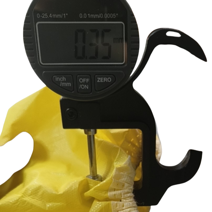Disposable Chemical Resistant Shoe Covers, Yellow