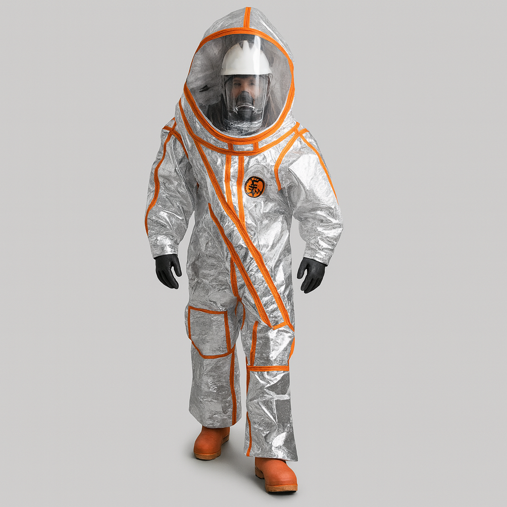 [Kappler] Frontline 500, Chemical/FR Protection, SM/MD~4XL, Silver,