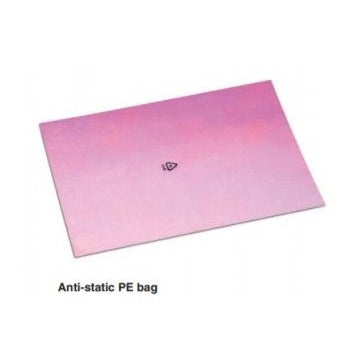 Anti-Static Pink PE Bag with Ziploc Closure